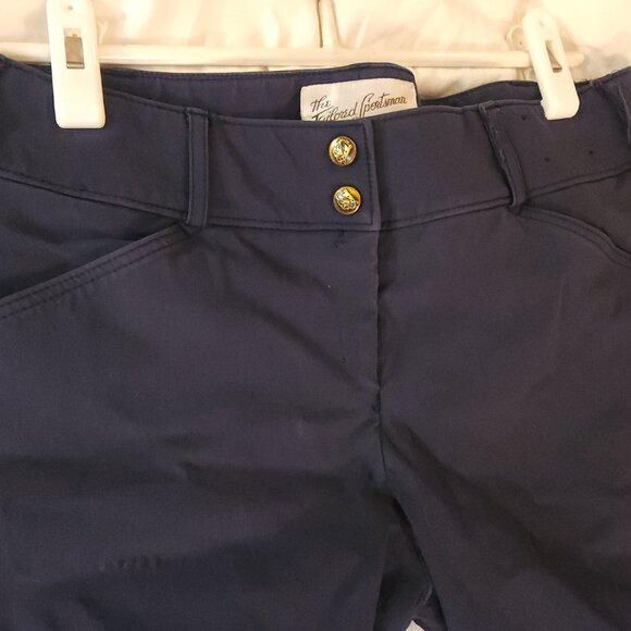 The Tailored Sportsman Trophy Hunter Mid Rise Equestrian Breech French Blue 32R - Picture 3 of 10